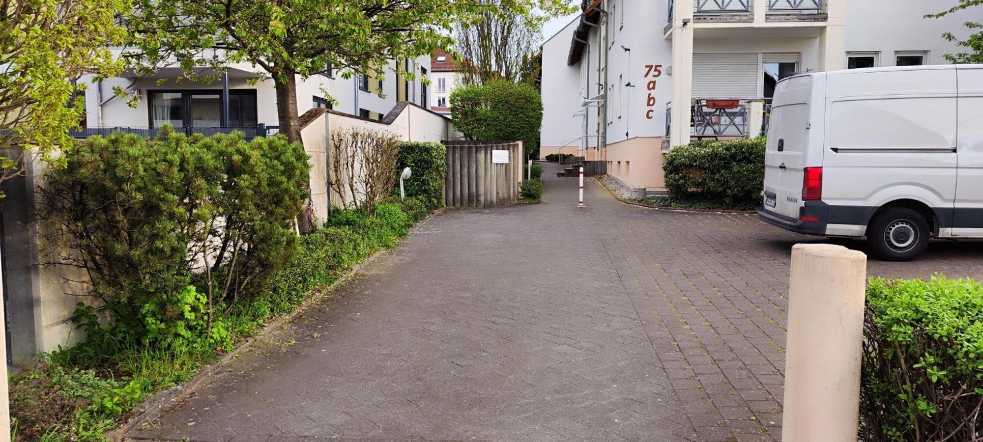2 Zimmer Wohnung, Kueche, Bad, Balkon, Netflix Alzey Exterior photo